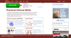 Desktop Screenshot of practicalclinicalskills.com